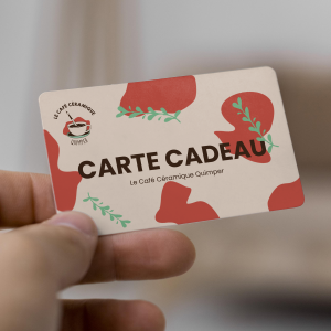 Carte cadeau Café Céramique Quimper